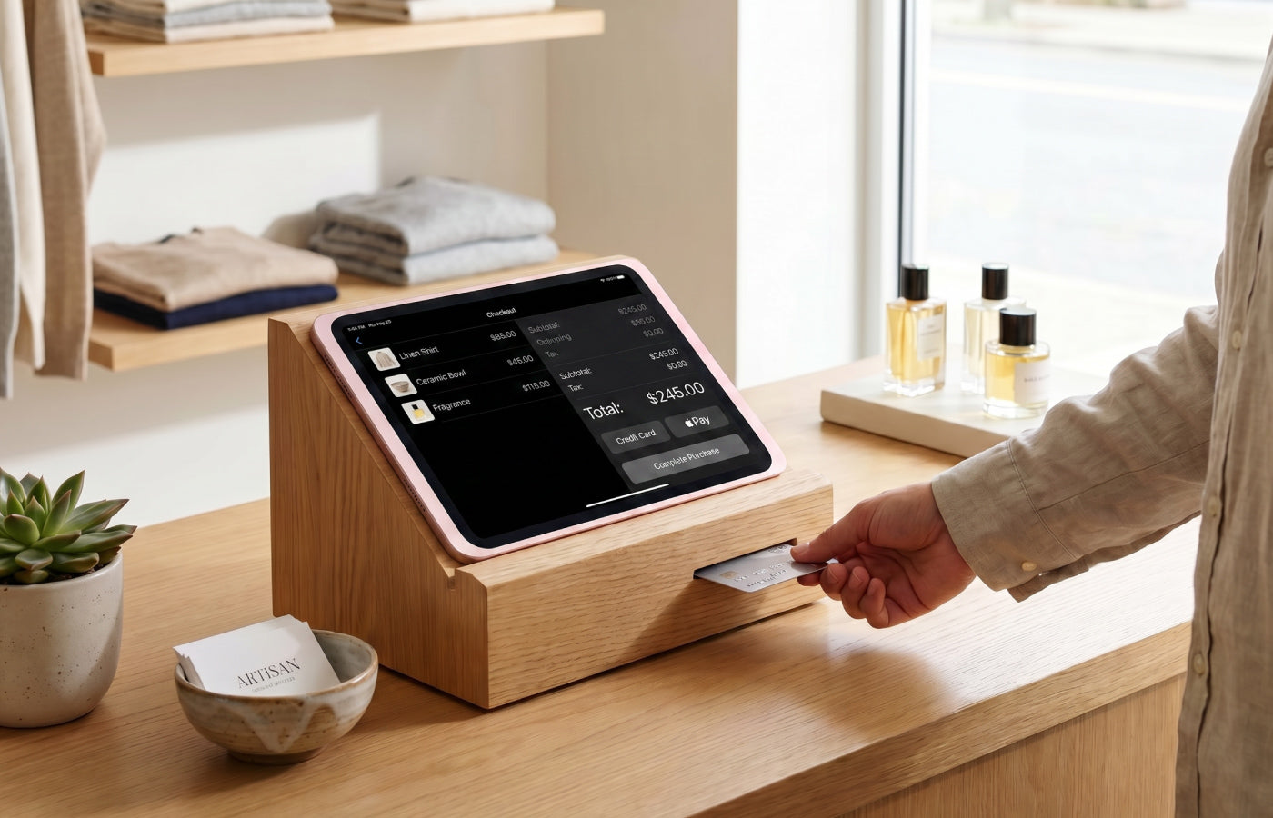 Luxus-Retail, Flagship-Stores und Boutiquen: Premium iPad-Lösungen für die Verkaufsfläche