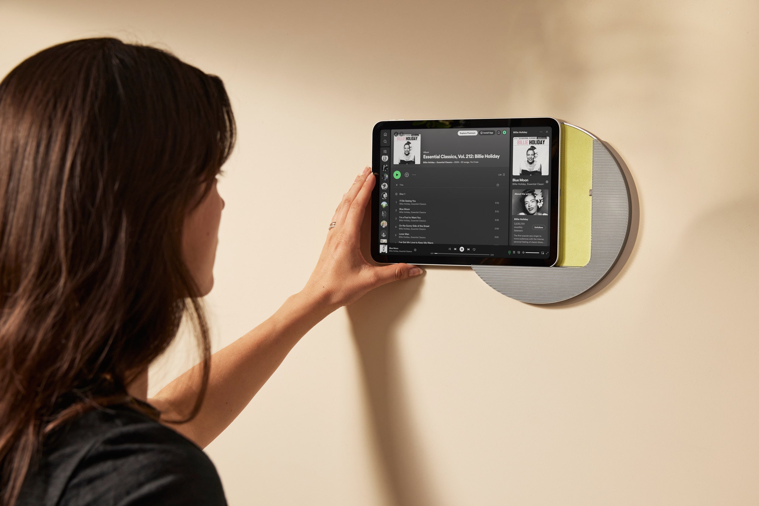 Displine Tablet Halterungen mit Stromversorgung