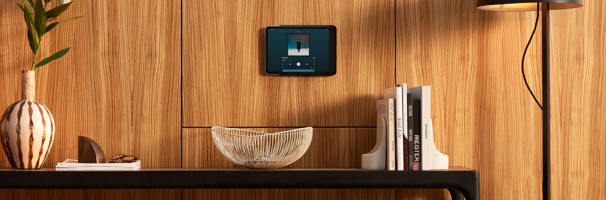 Elegant and practical iPad Pro wall mounts from Displine