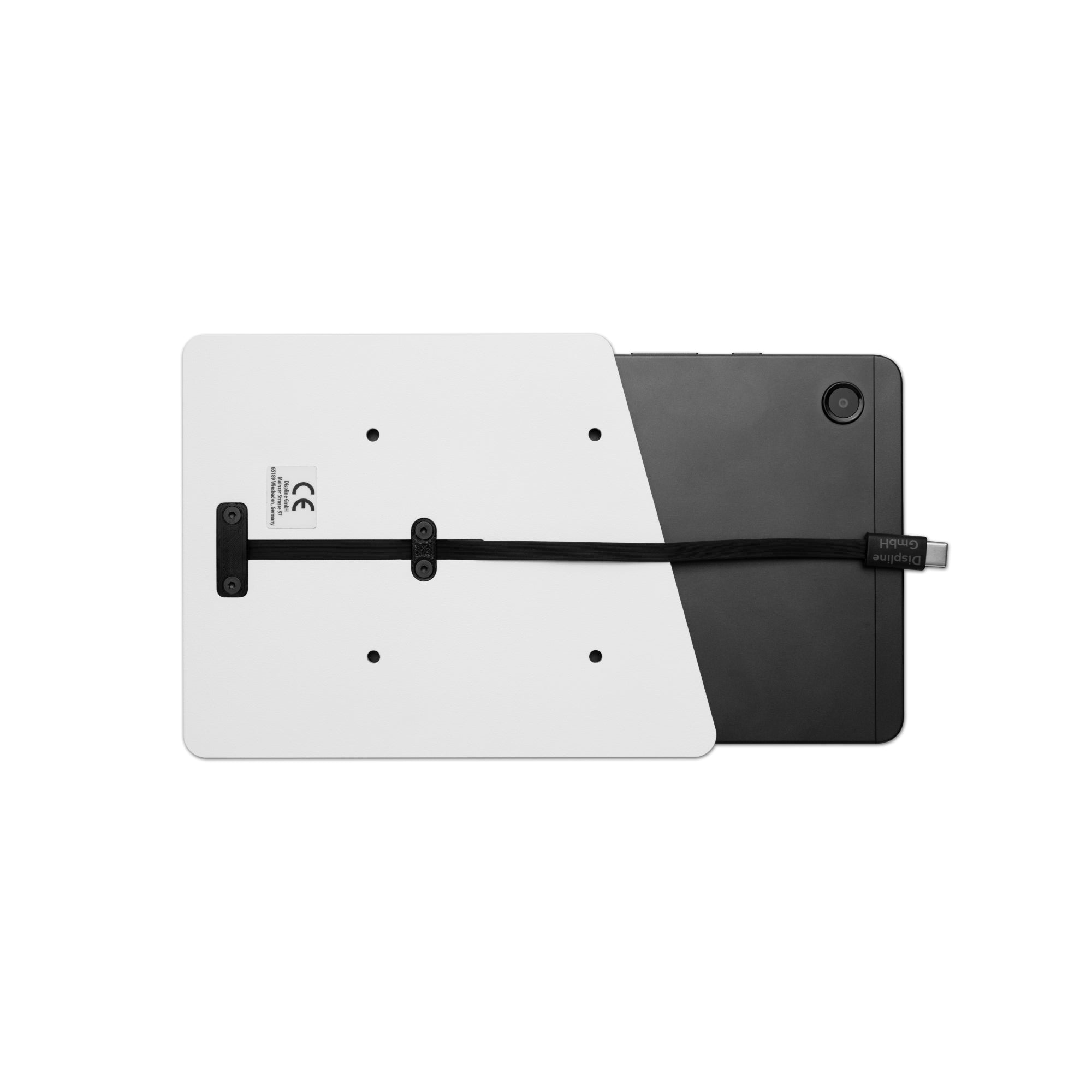 Companion Wall Home for Samsung Tab A9 8.7" with integrated USB-C cable