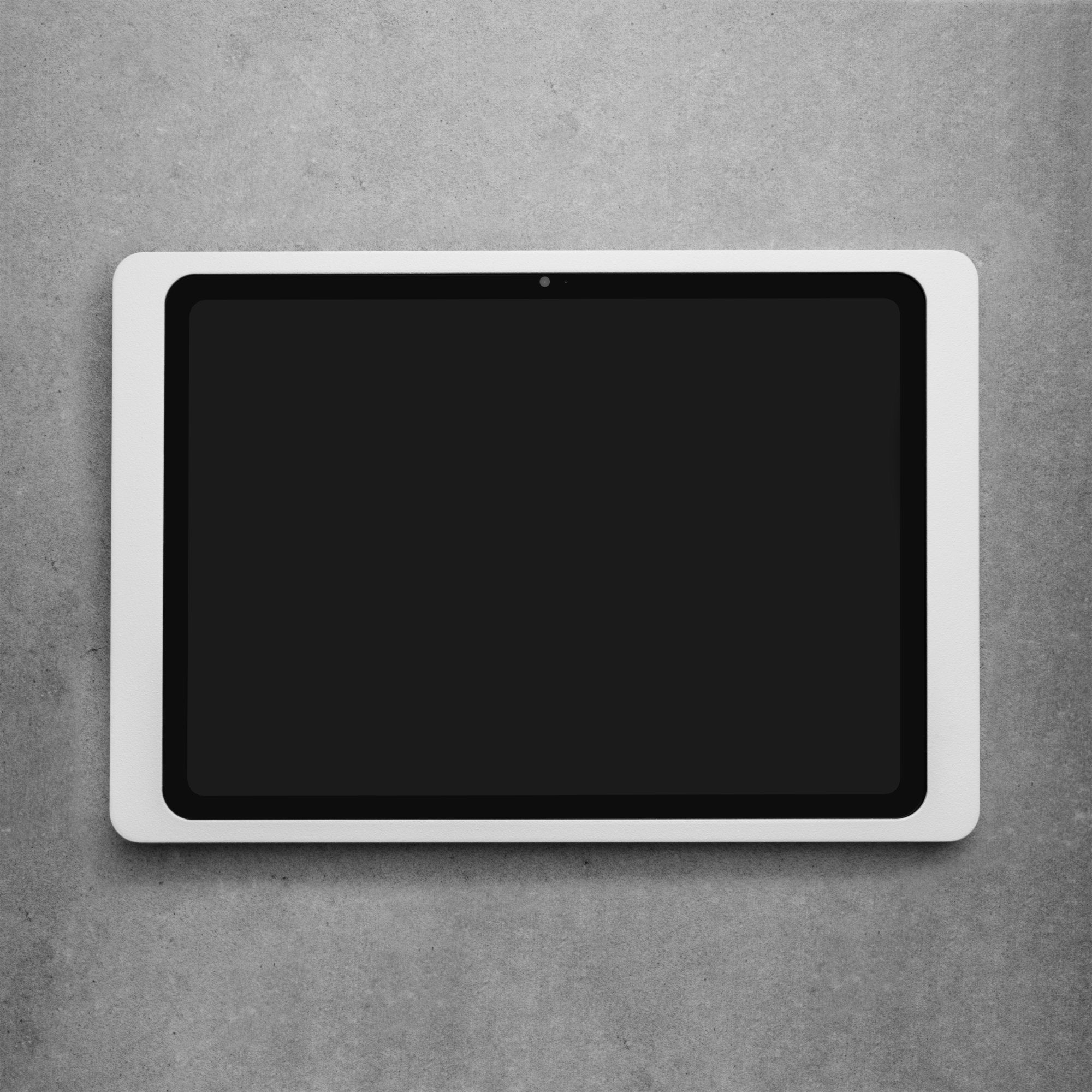 Companion Wall 2.0 for iPad white powder coated screen off
