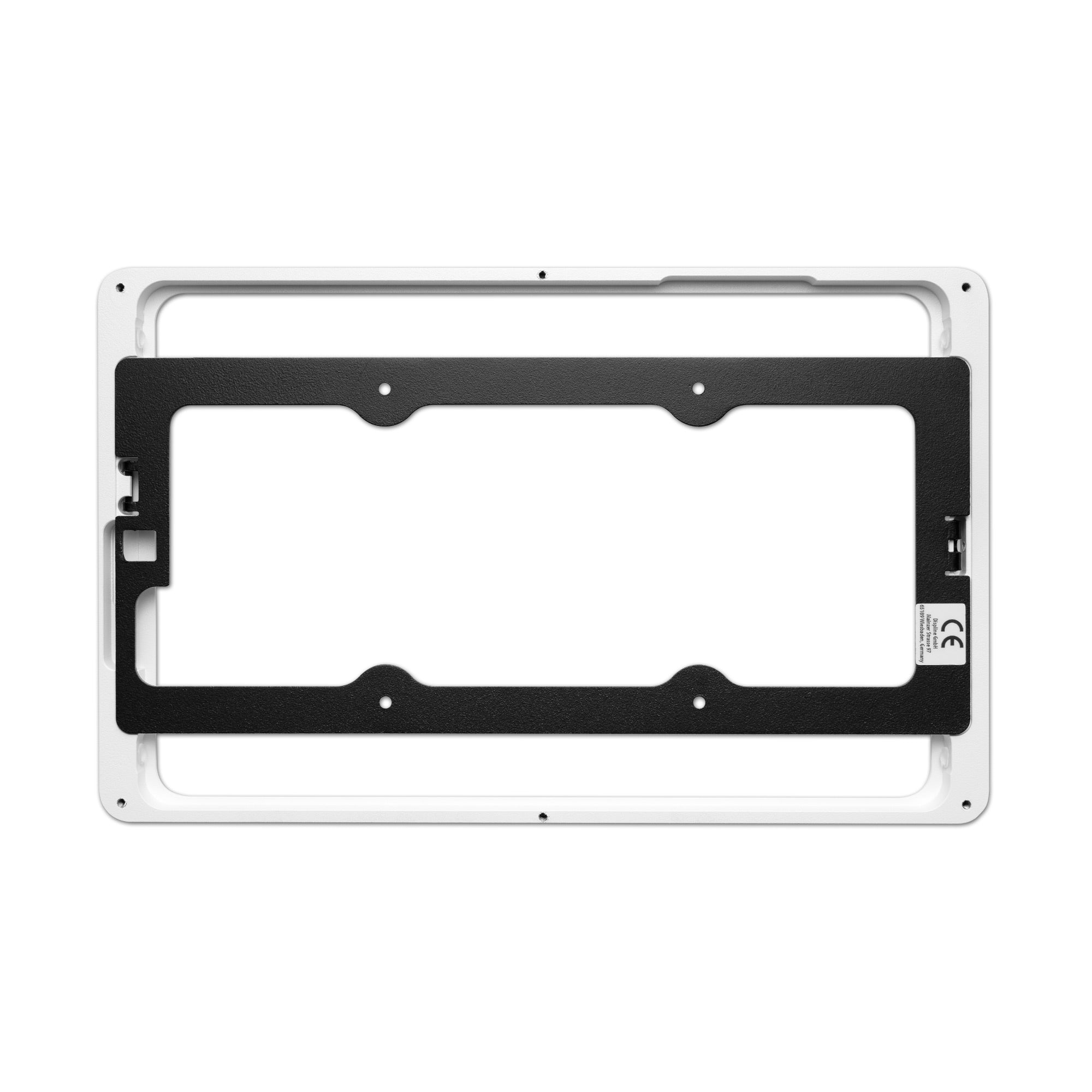 Companion Wall 2.0 wall mount for Samsung Galaxy Tab A9 white powder coated back plate