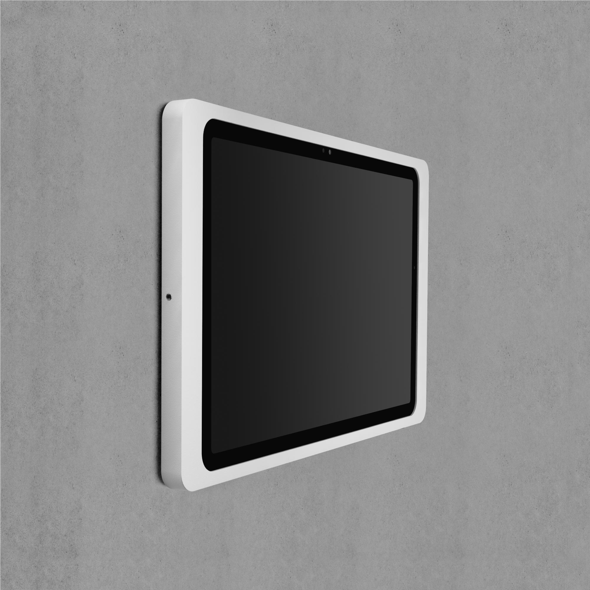 Companion Wall 2.0 wall mount for Samsung Galaxy Tab A9 white powder coated with anti-theft protection