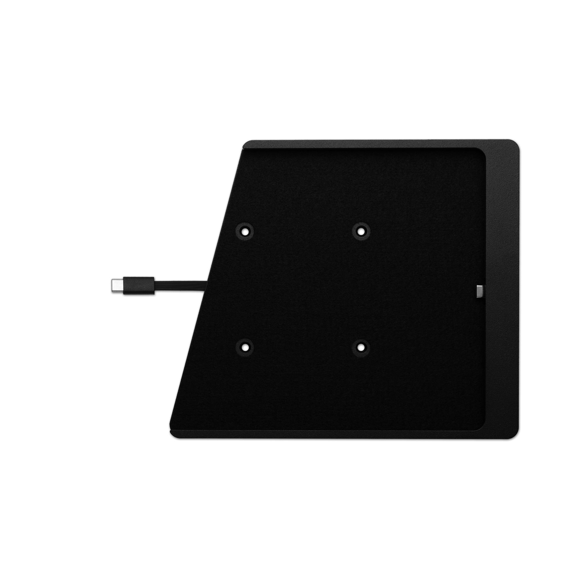 Companion Wall Home for Samsung Tab A9+ 11" black wall mount for tablet with USB-C