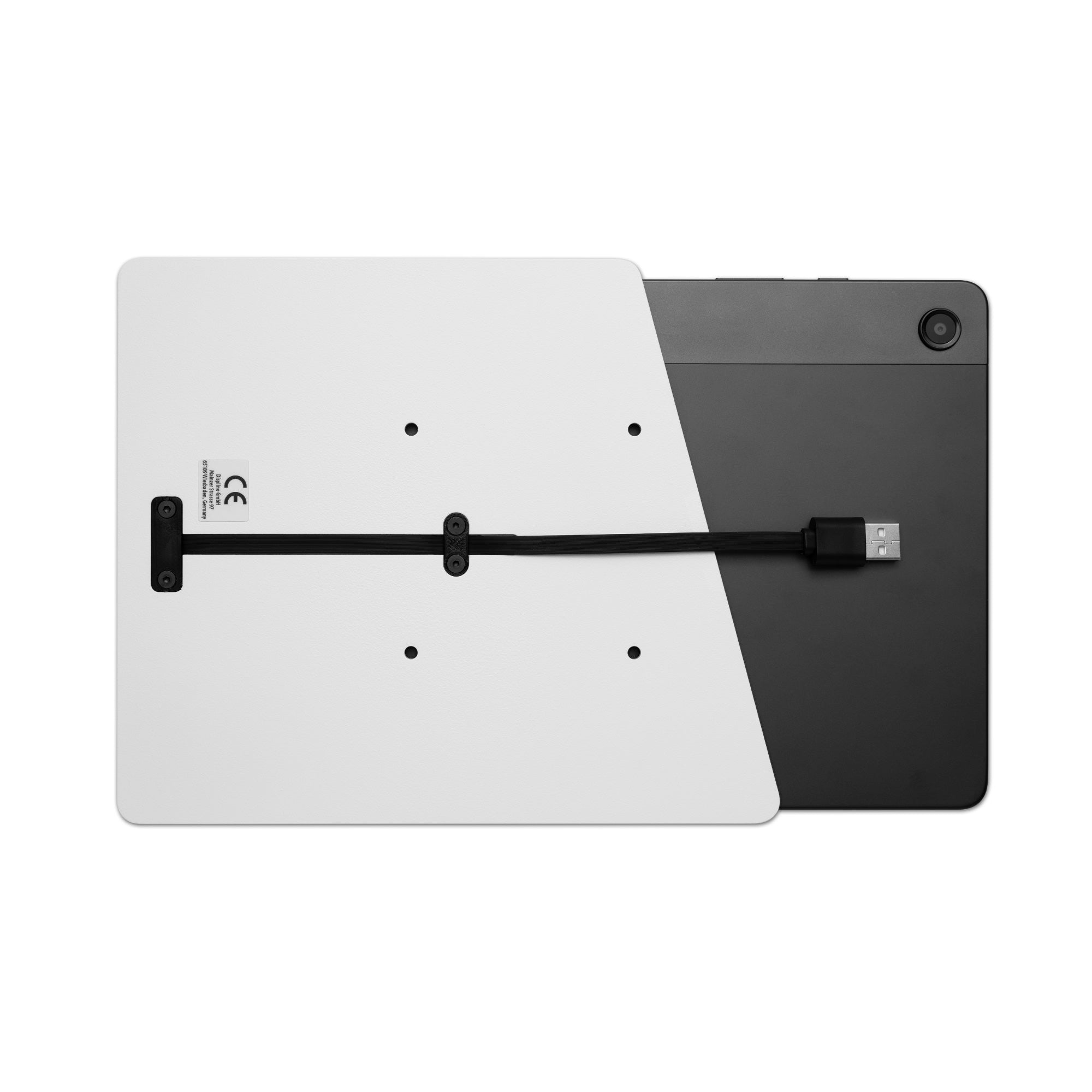 Companion Wall Home for Samsung Tab A9+ 11" wall mount with integrated cable