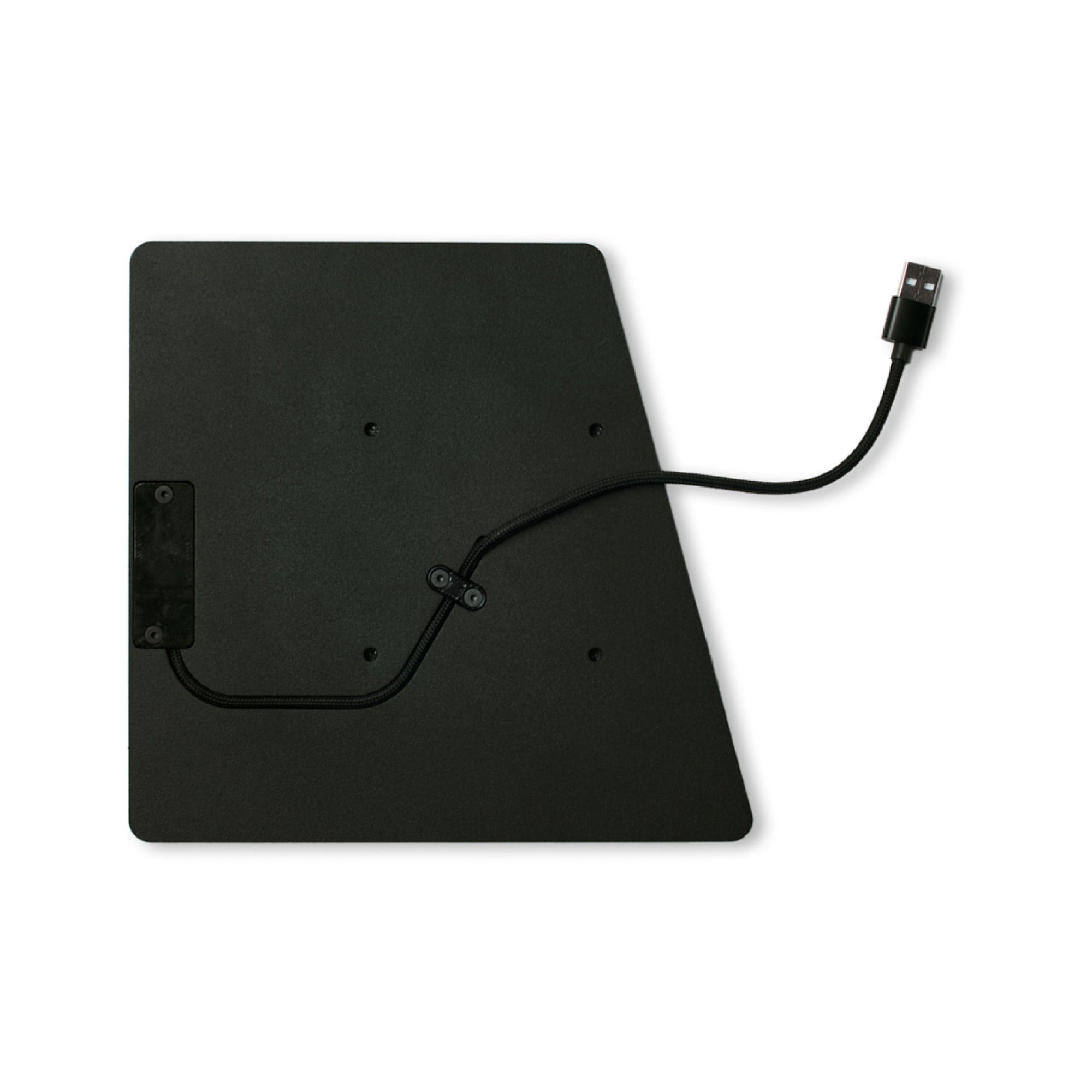 Displine Companion Wall Home for iPad Air 10.9 back with USB-A integrated charging cable
