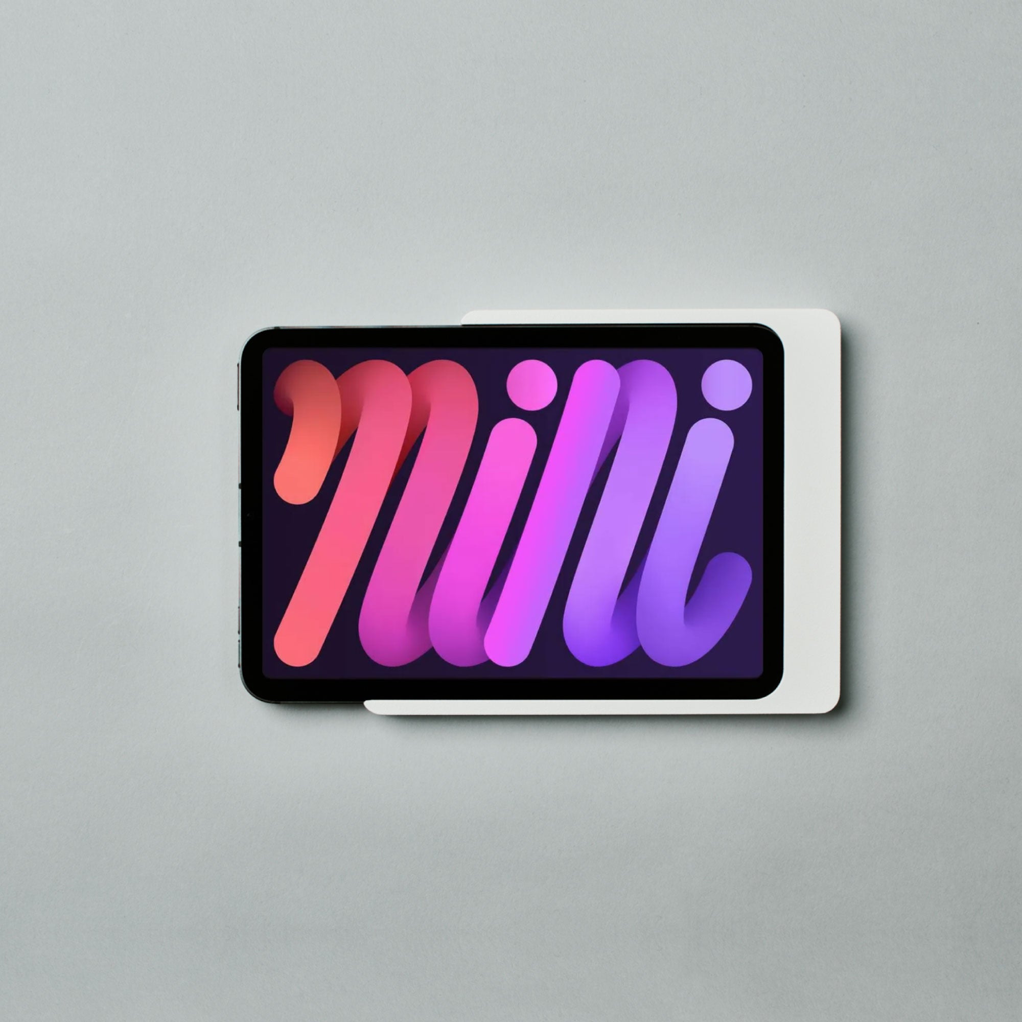 Displine Companion Wall Home for iPad mini white powder coated