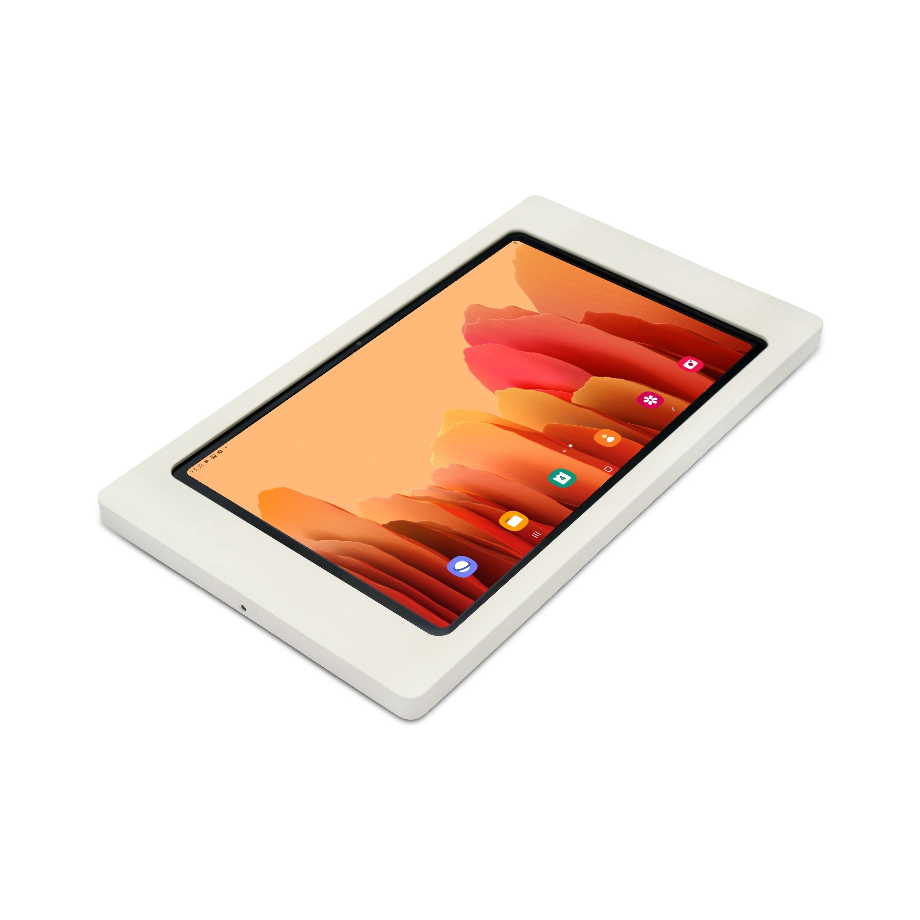 Displine Companion Wall Samsung Galaxy Tab A7 wall mount, white powder coated