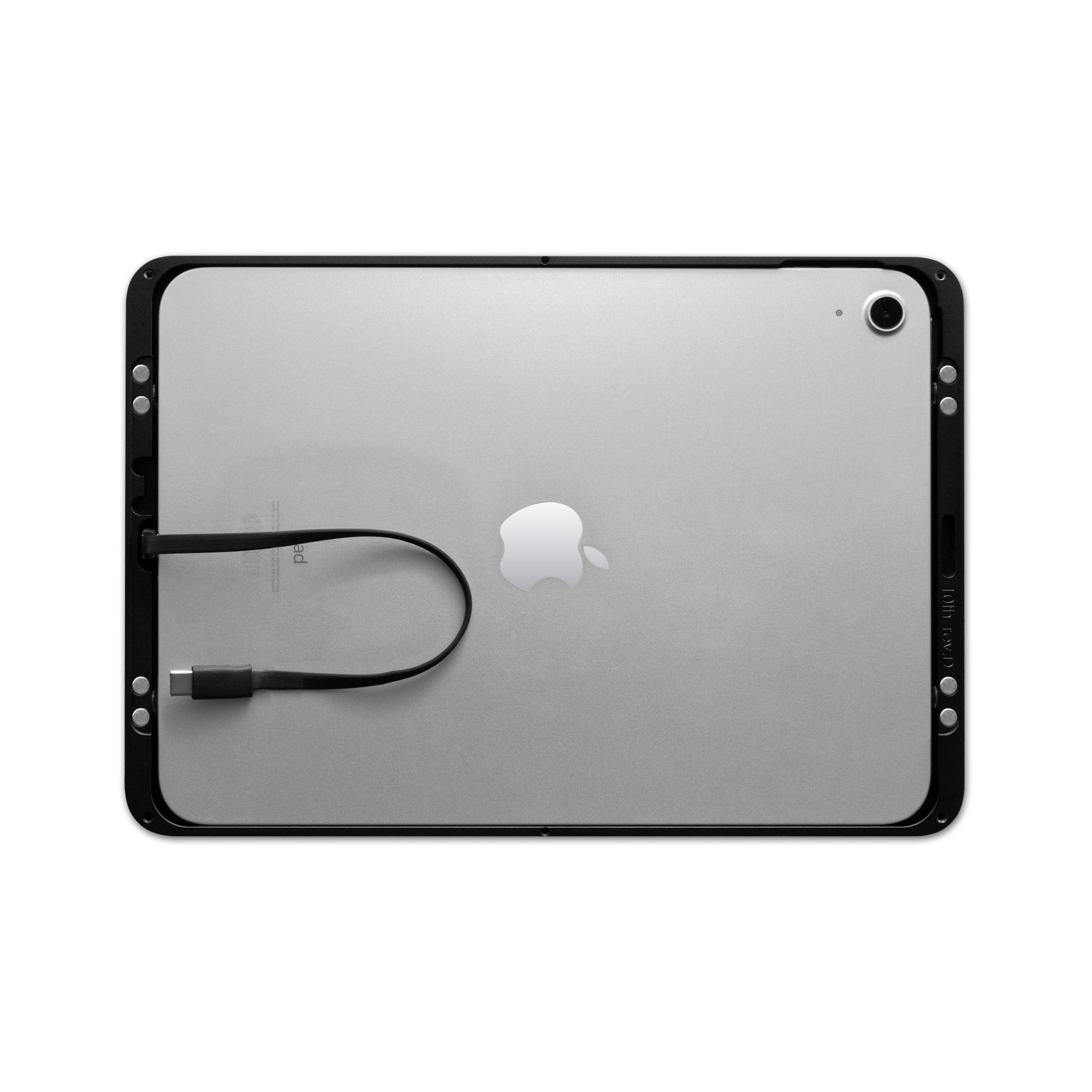 Dame Wall 2.0 premium wall mount for iPad with charging cable