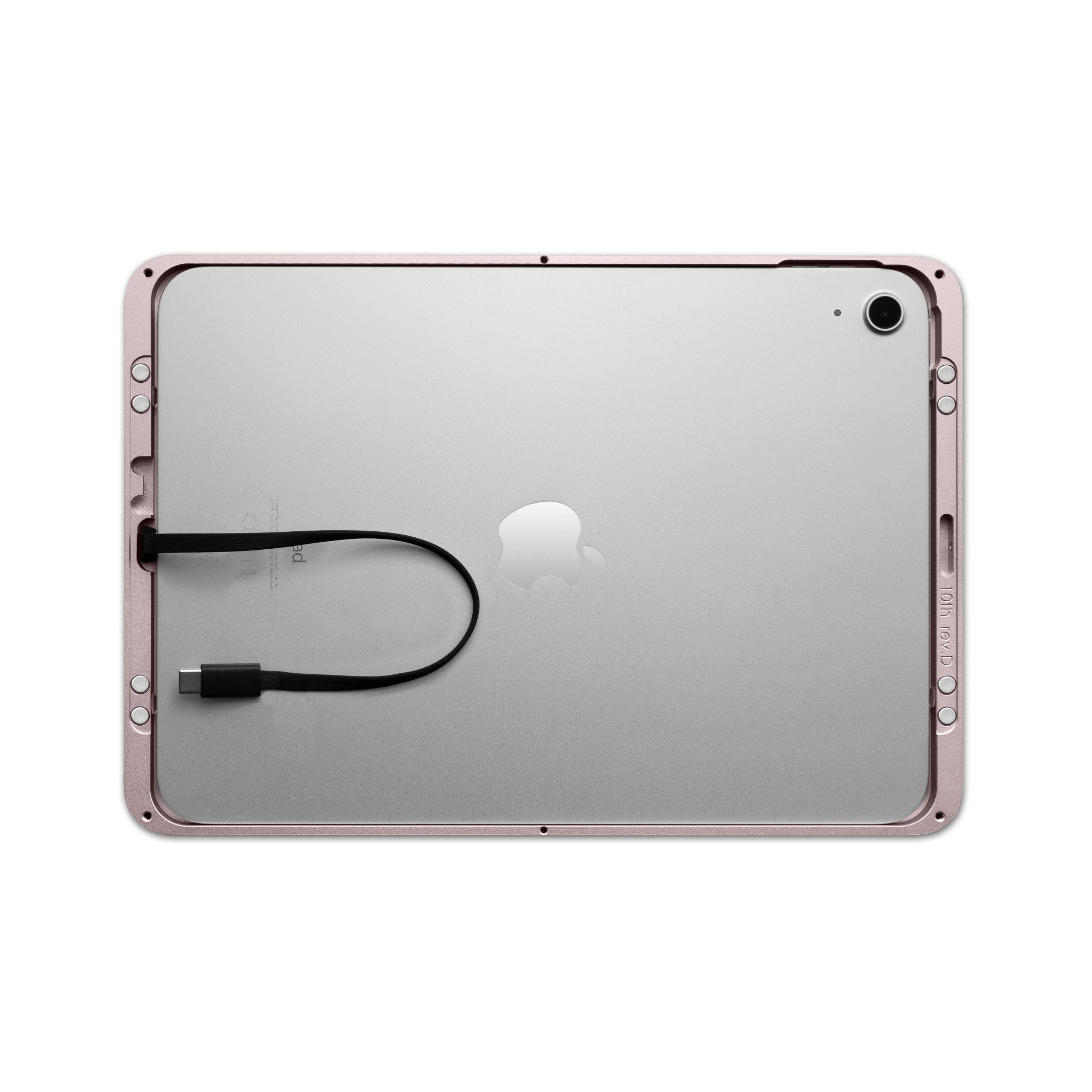 Dame Wall 2.0 wall mount for iPad with charging cable