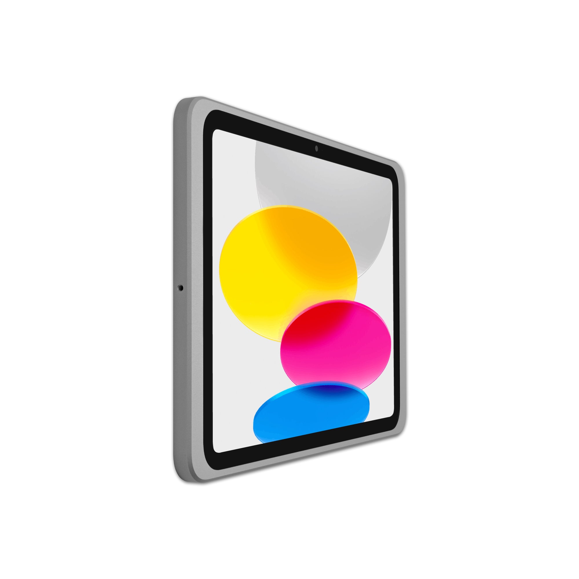 Dame Wall 2.0 premium wall mount for iPad 11th gen. silver anodized