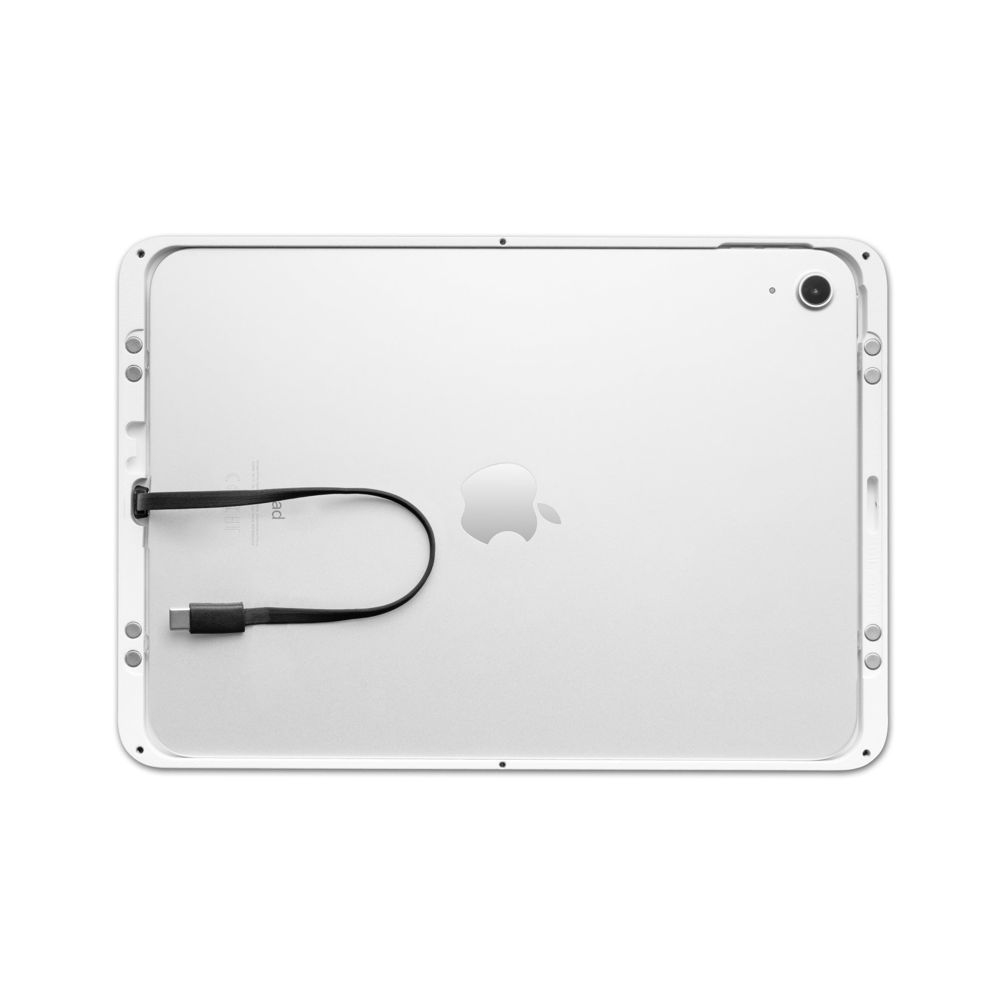 Dame Wall 2.0 for iPad back with charging cable