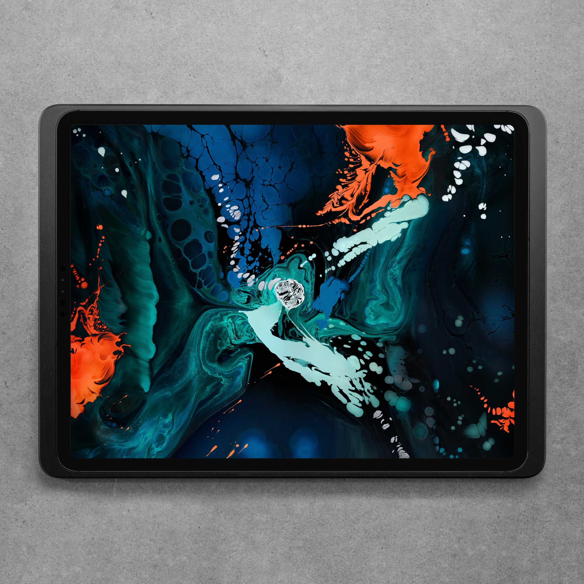 Dame Wall 2.0 for iPad Pro 12.9" black anodised
