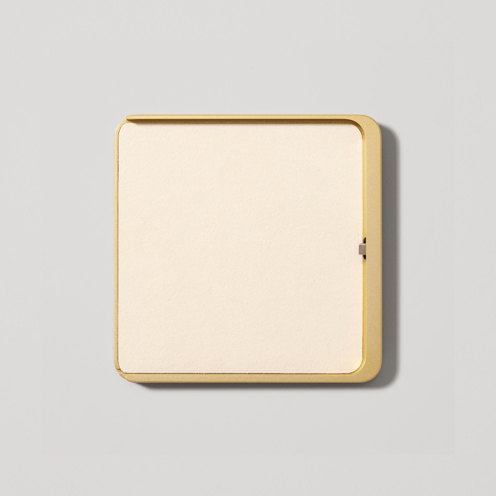 Dame Wall Home 2.0 for iPad 10th gen. wall mount with square shape and Interchangeable Alcantara® inlay