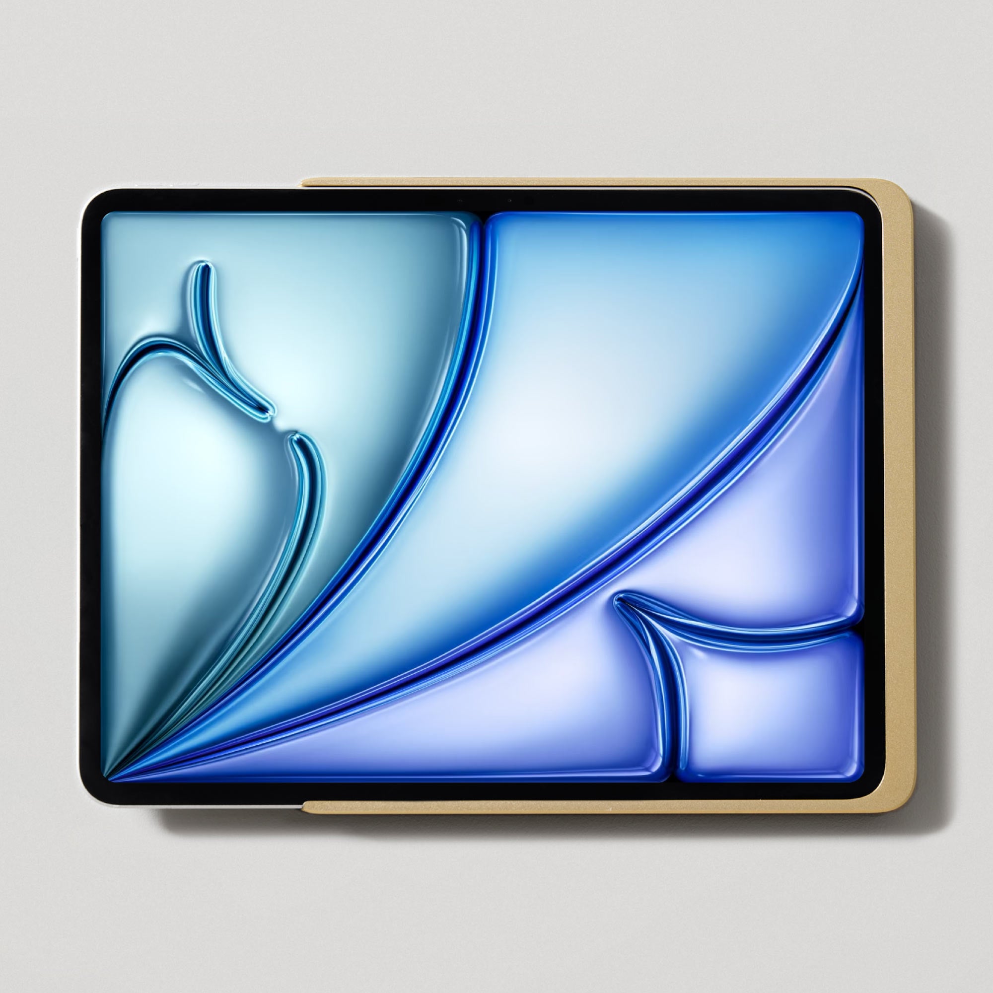 Dame Wall Home 2.0 for iPad Air 13" gold anodised aluminium