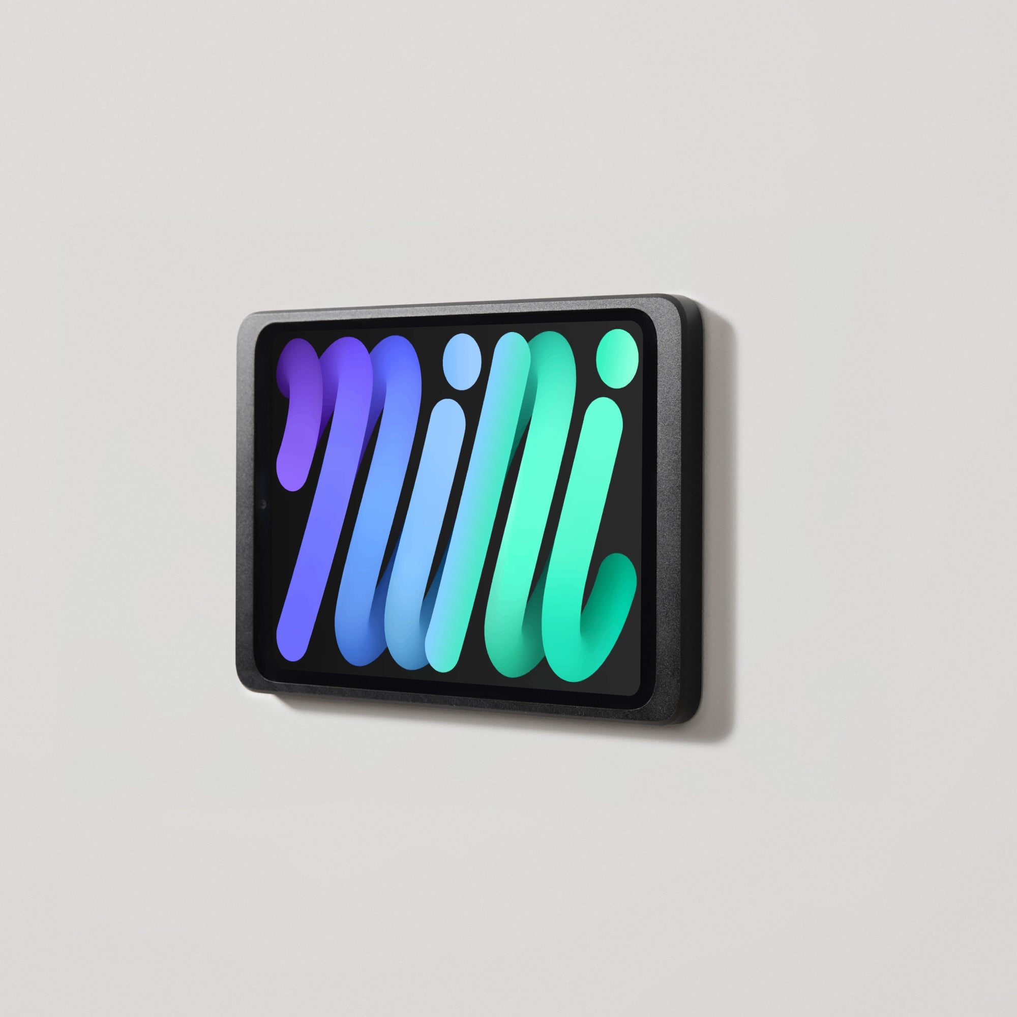 Dame Wall 2.0 wall mount for iPad mini A17 Pro with permanent charging