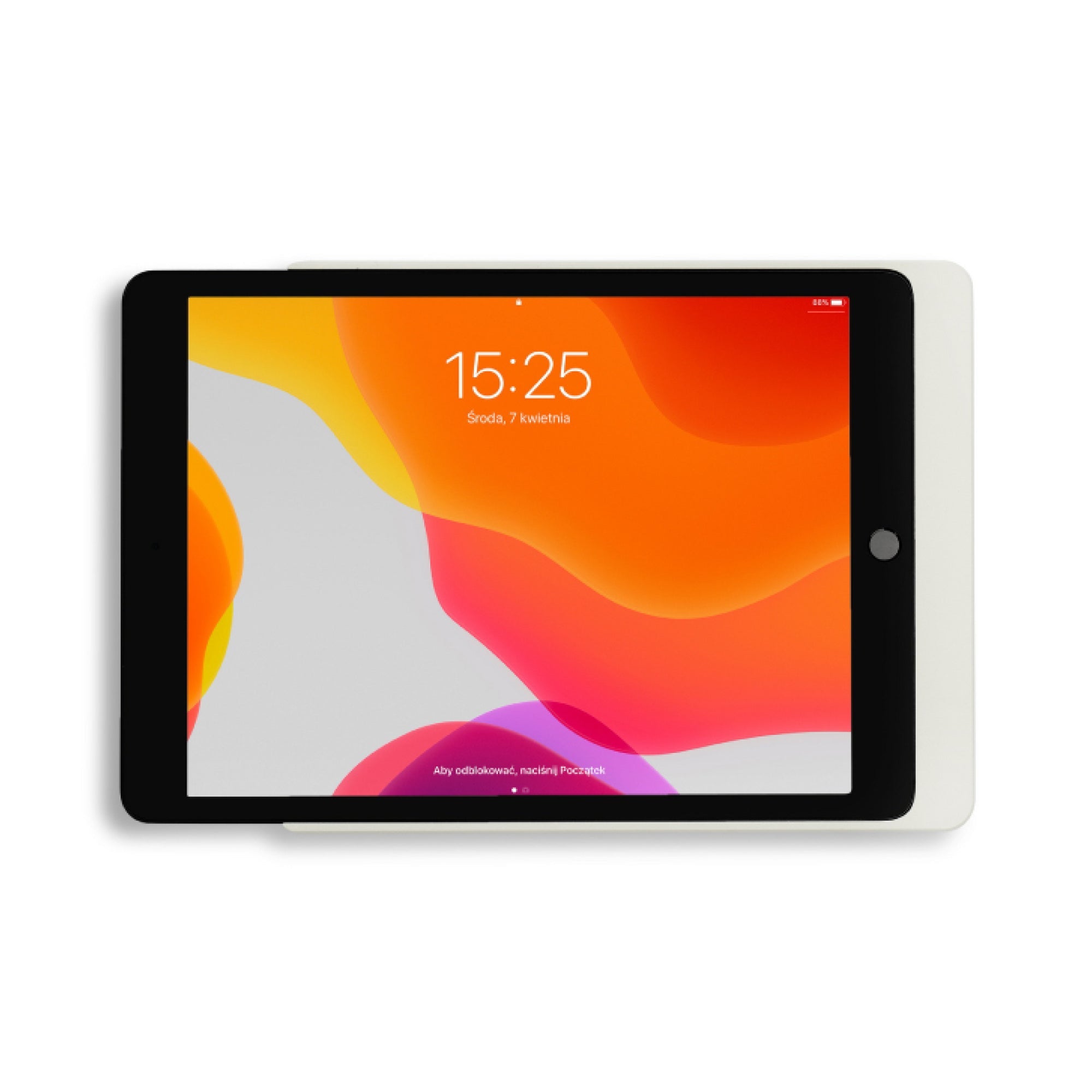 Dame Wall Home for iPad 10.2" white powder coated
