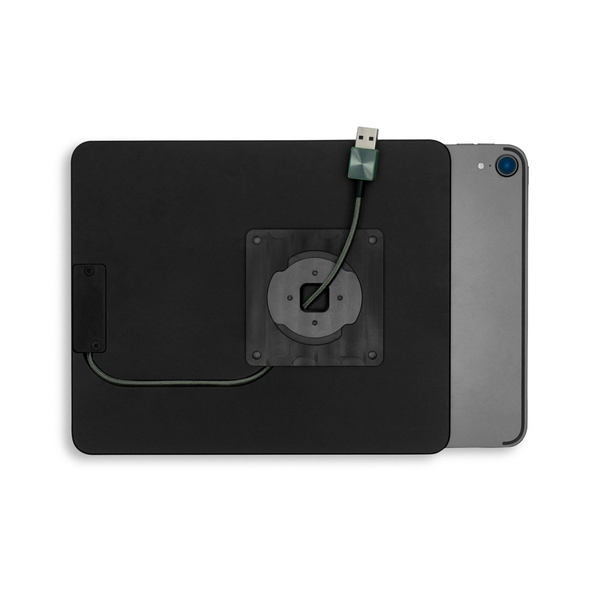 Dame Wall Home for iPad 10.2" premium docking station with integrated charging cable