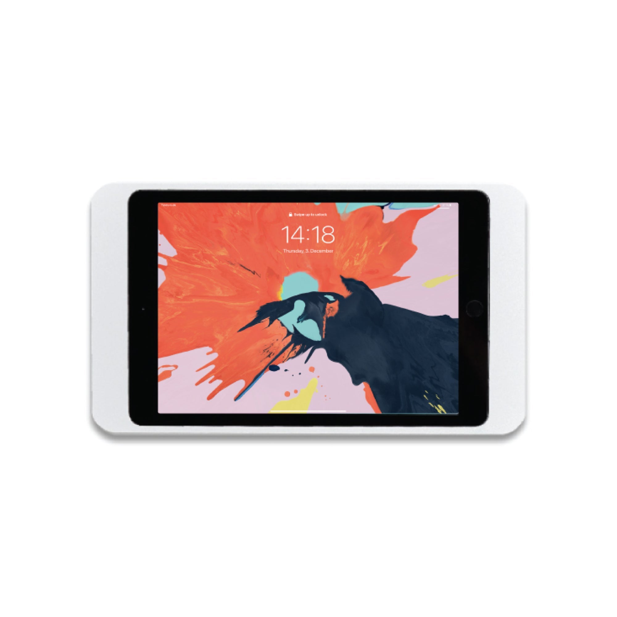 Dame Wall for iPad mini 7.9" white powder coated