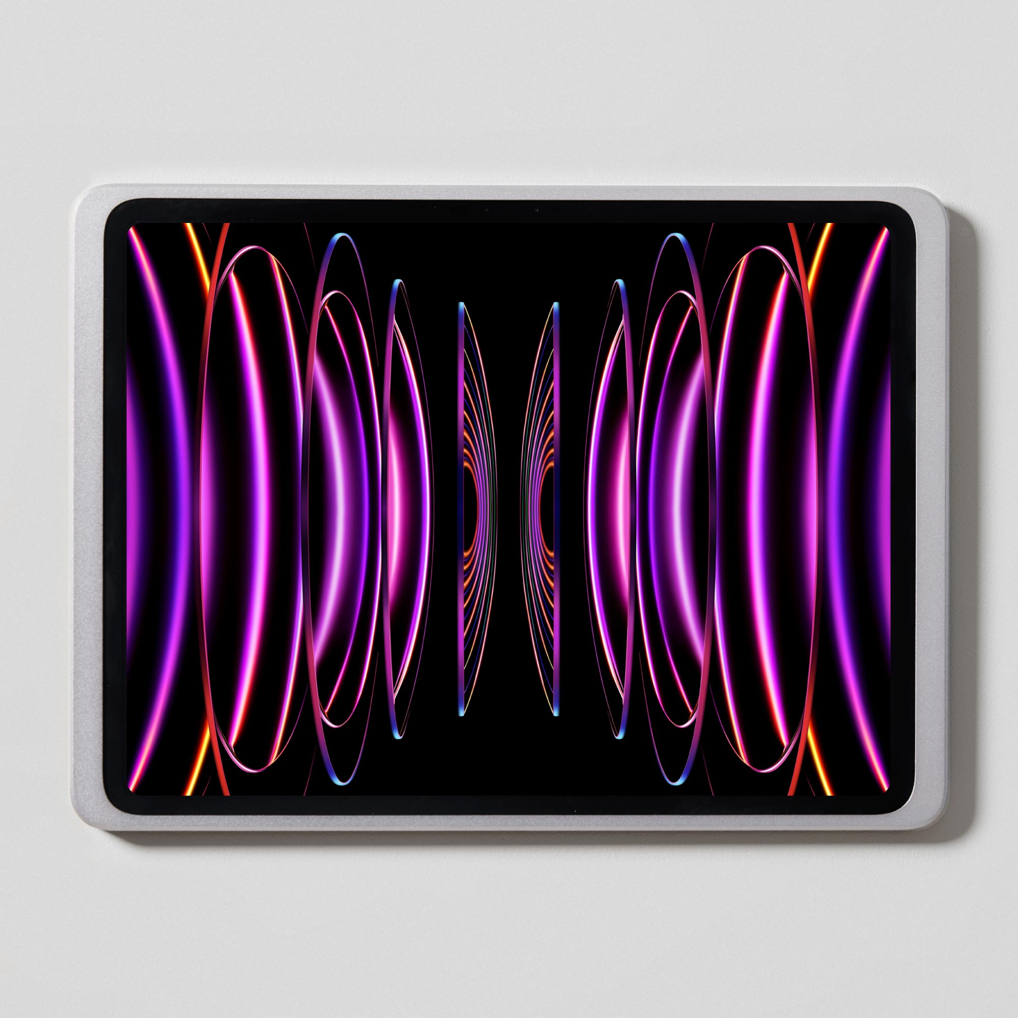 Dame Wall 2.0 for iPad Pro 12.9" silver anodised