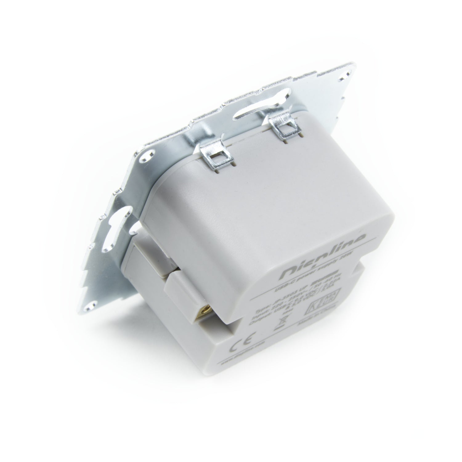 Displine 20W charging power with USB-C easy installation