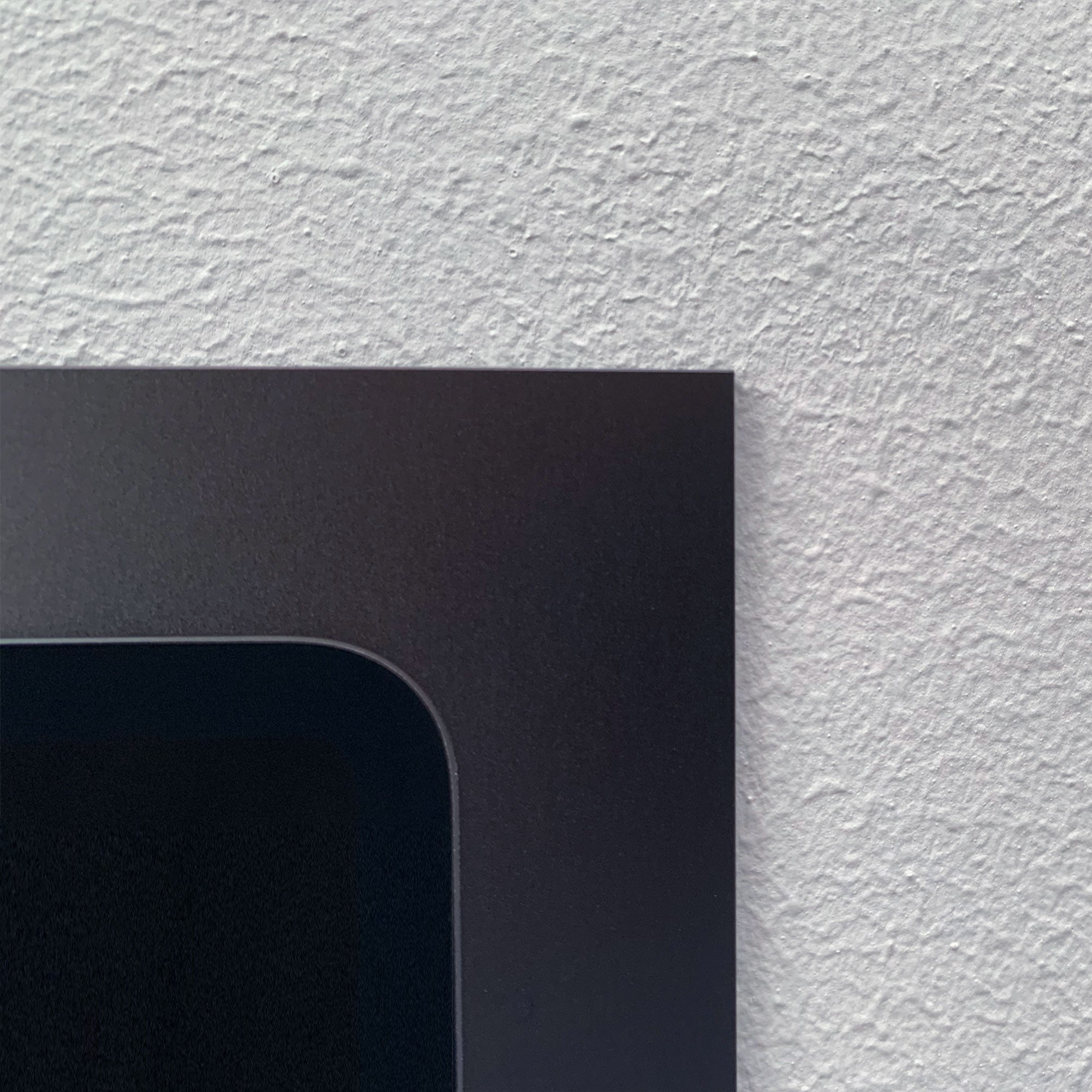 Whiz wall mount in rectangle shape