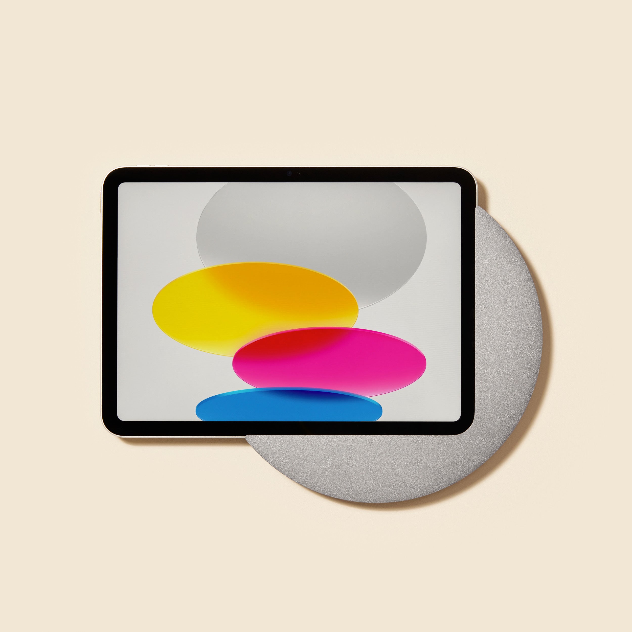 Sunset for iPad 10th gen. premium wall mount titanium anodised