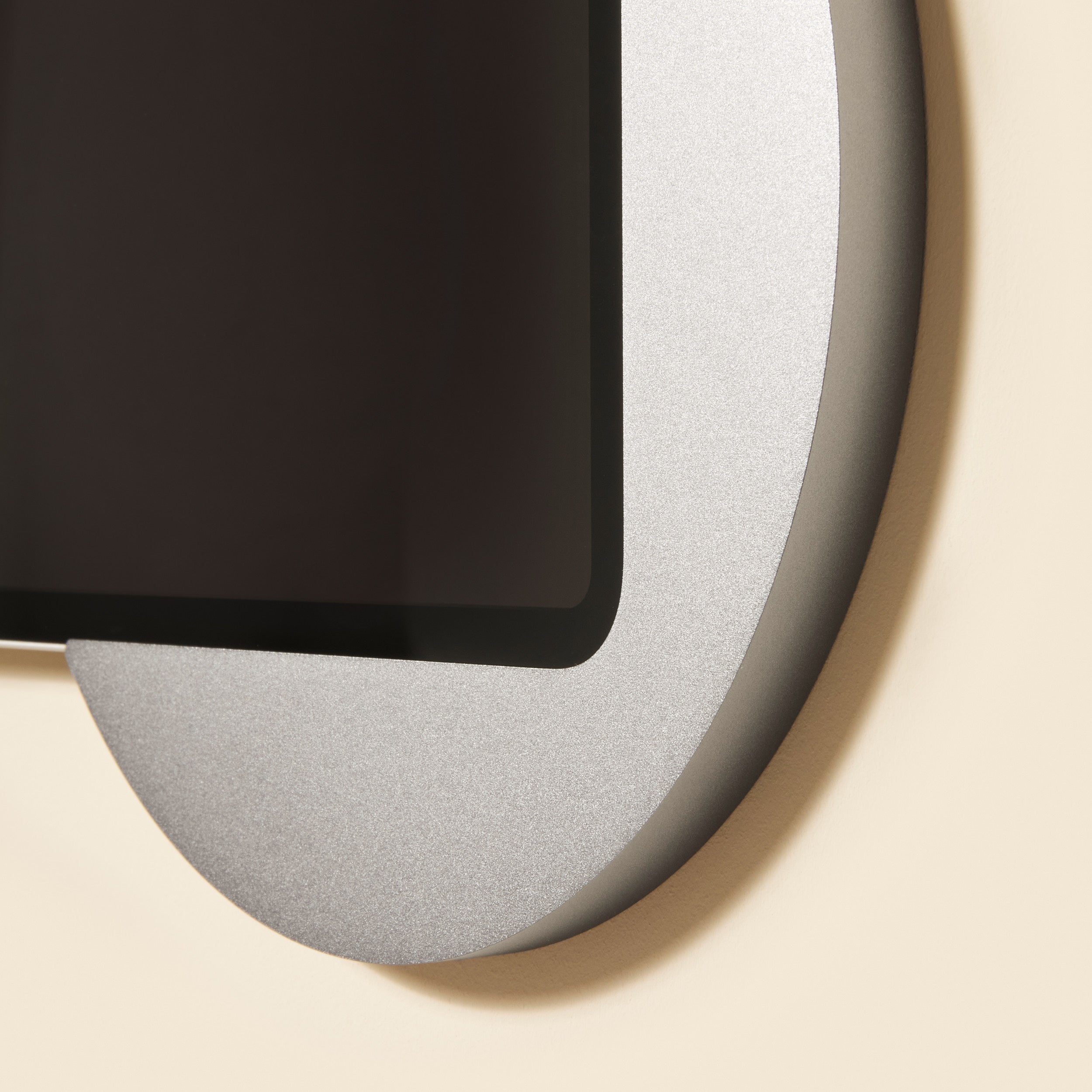 Sunset premium wall mount for iPad that flushes with the iPad surface
