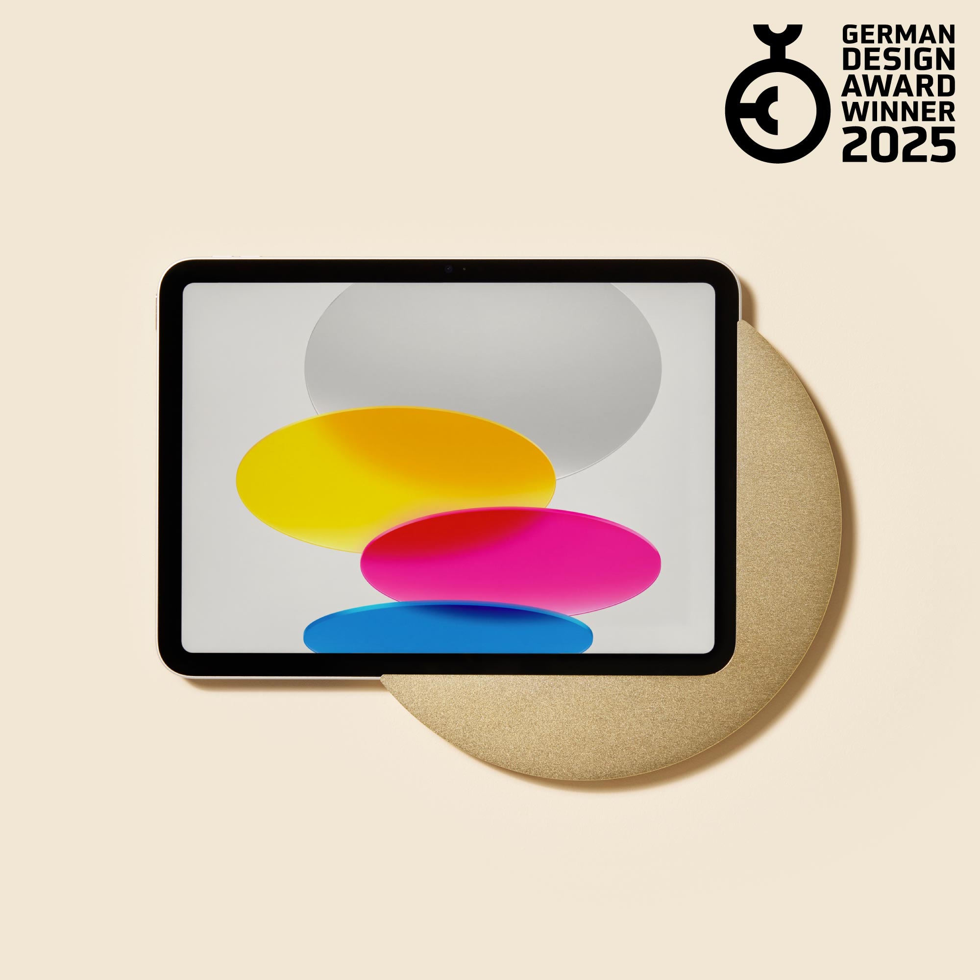 Sunset for iPad 10th gen. wall mount with German Design Award