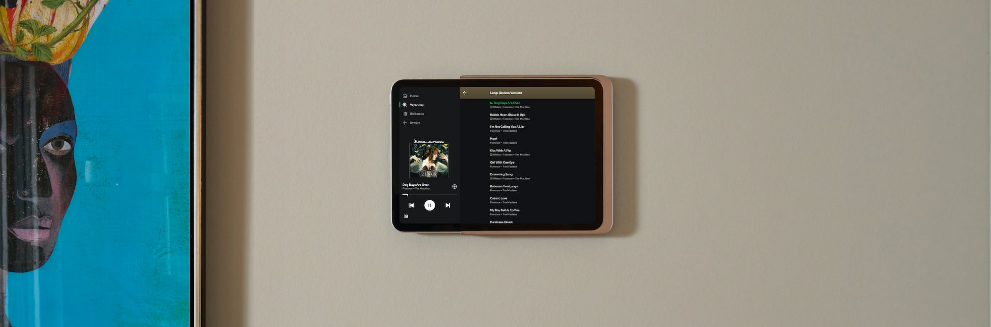 Displine - Dame Wall Home Series | iPad wall mount 