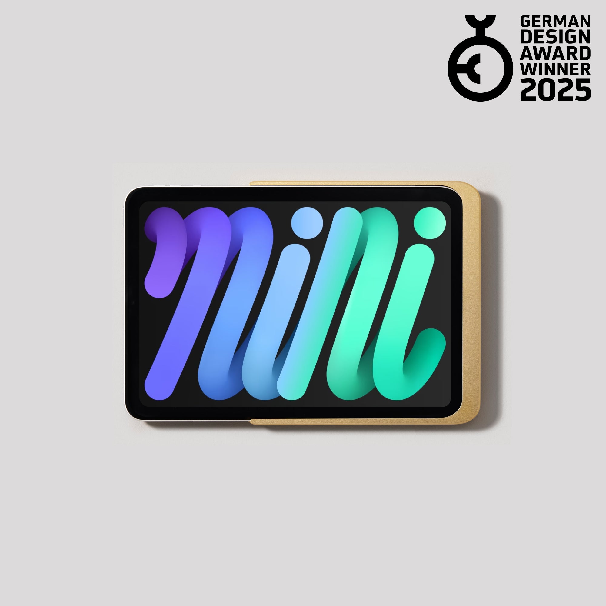 Dame Wall Home 2.0 for iPad mini 8.3" gold with German Design Awards