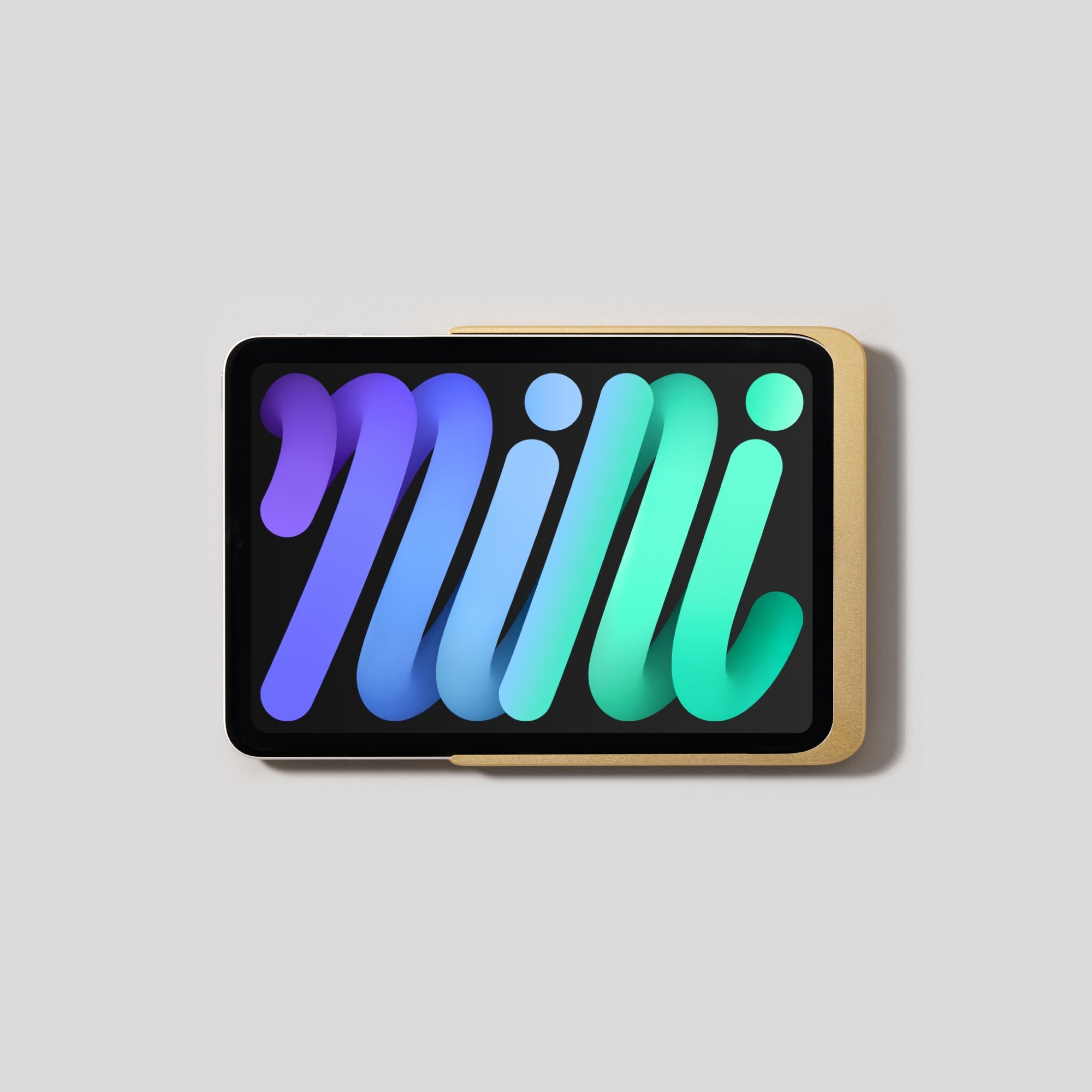 Dame Wall Home 2.0 for iPad mini 8.3" gold premium tablet wall mount