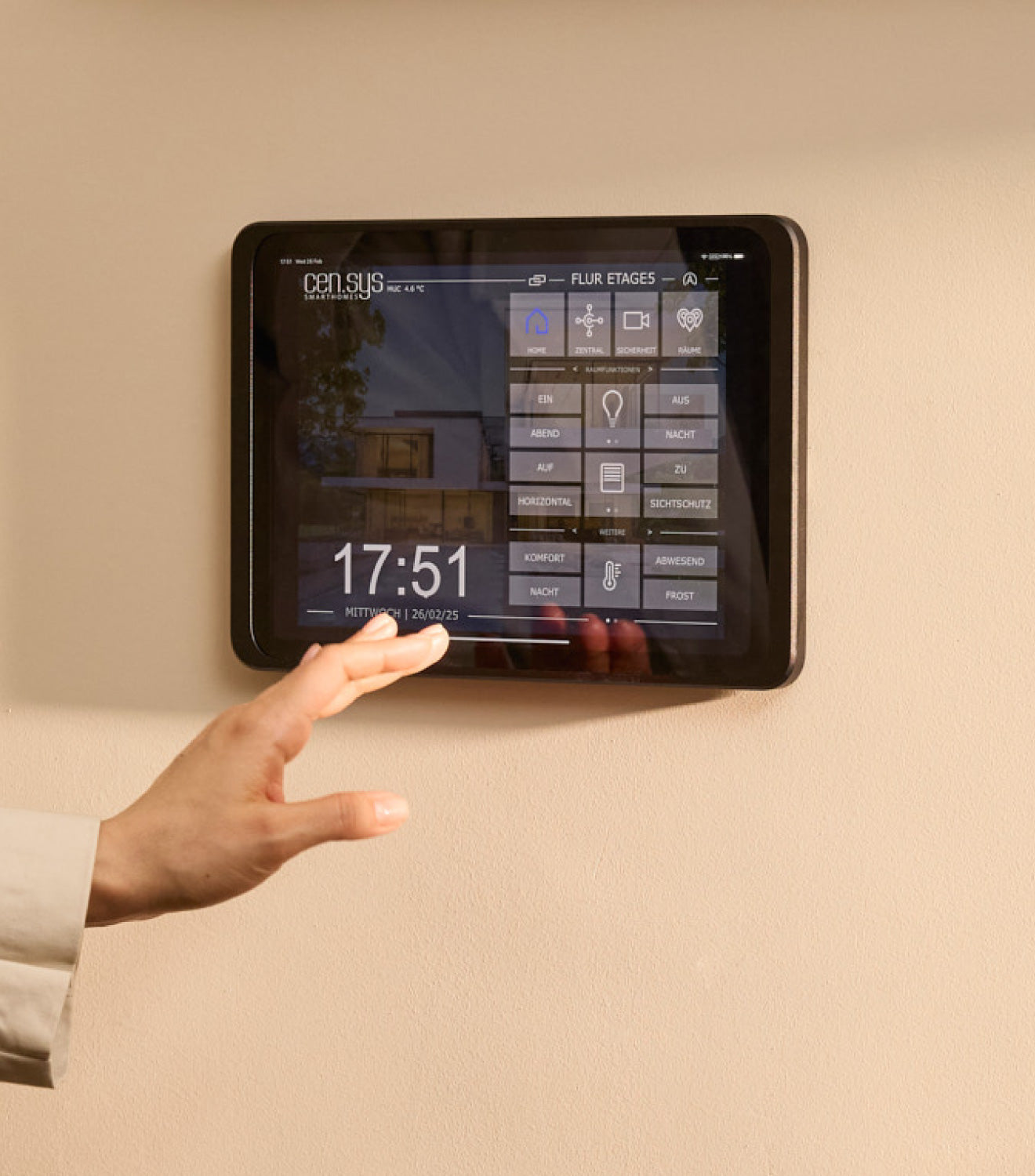 Recessed <br>& near flush